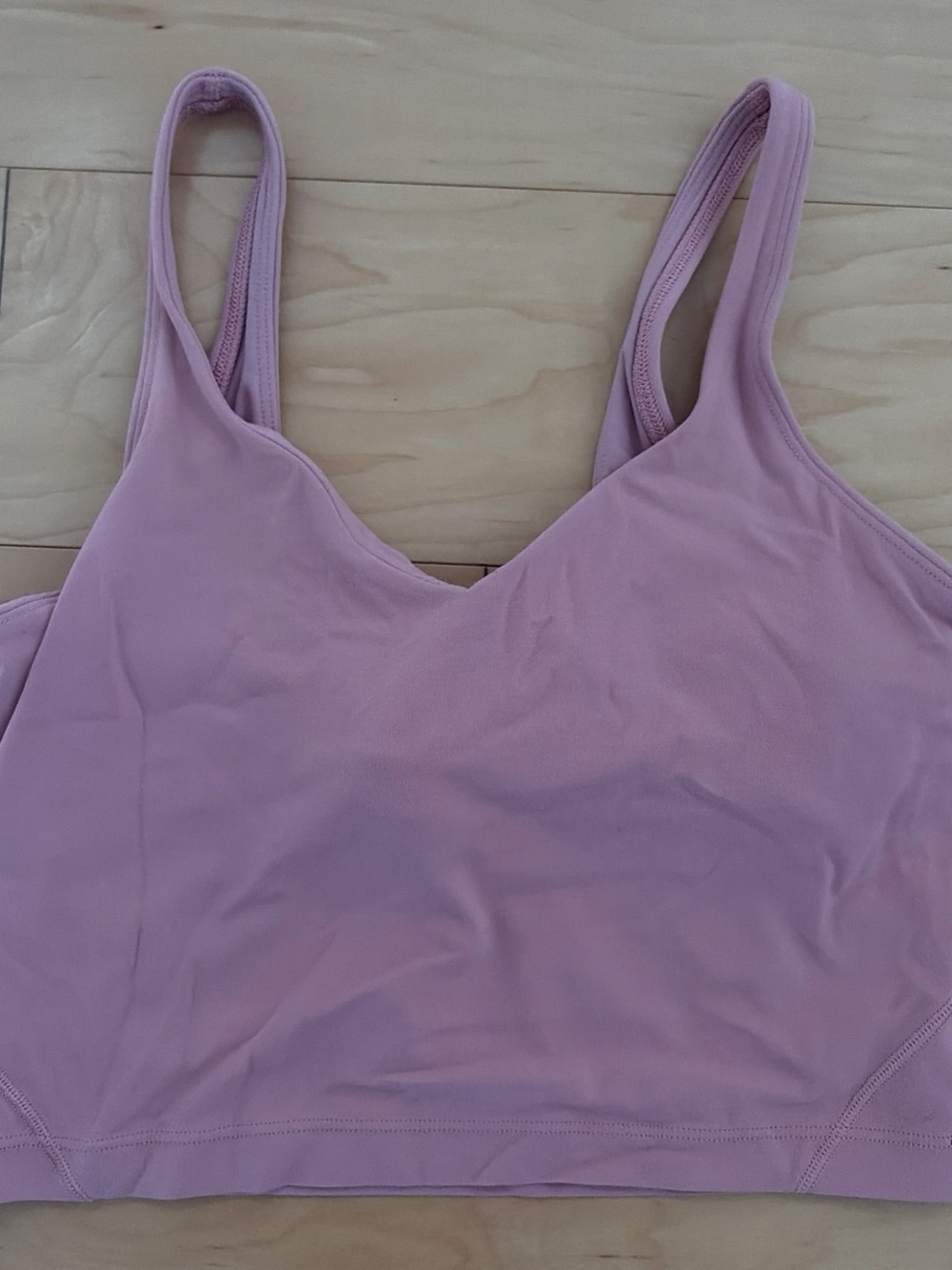 Pink Lululemon align tank top